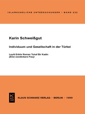 cover image of Individuum und Gesellschaft in der Türkei